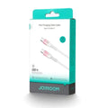 JOYROOM S-A42 Crystal-clear Series 60W Fast Charging Data Cable (Type-C to Type-C) 1. 2m - White