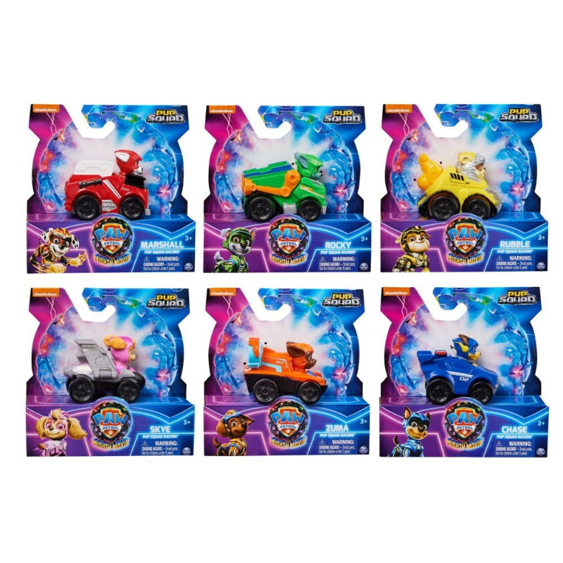 Spin Master - Paw Patrol Movie 2 | Pup Squad Racers Assortment