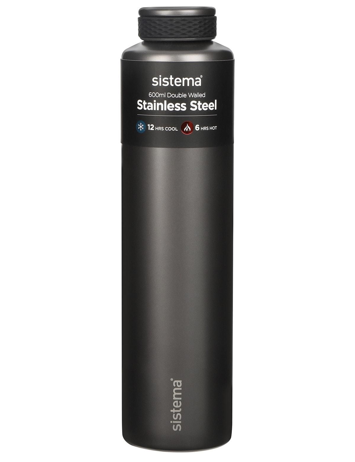 Sistema 600ml Chic Stainless Steel Bottle