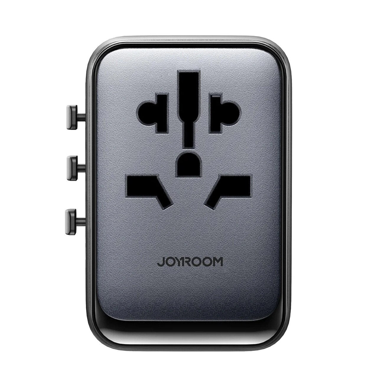 JOYROOM JR-TCW02 65W 2a3c Universal Travel Adapter - Black