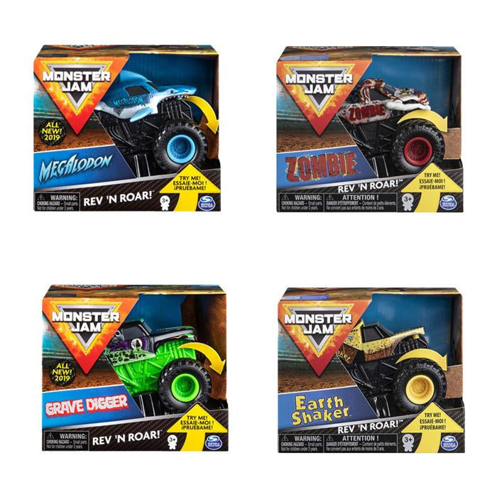 Spin Master - Monster Jam | 1:43 Rev 'n Roar Assortment