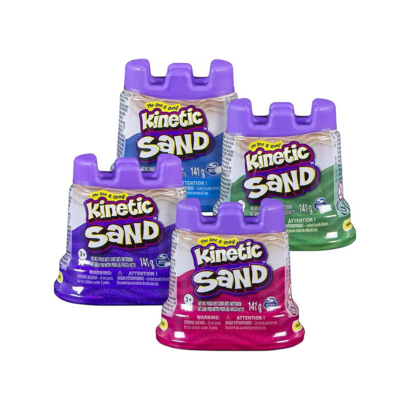 Spin Master - Kinetic Sand | Castle Container Assortment