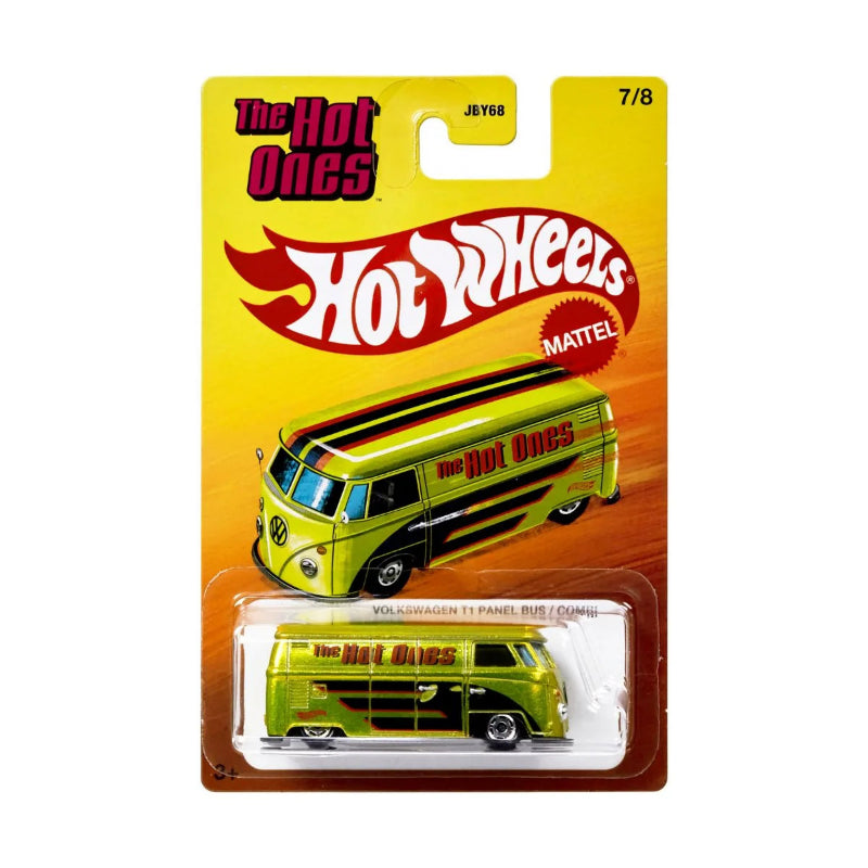 Hot Wheels - 1:64 The Hot Ones Cars- Volkswagen T1 Panel Bus