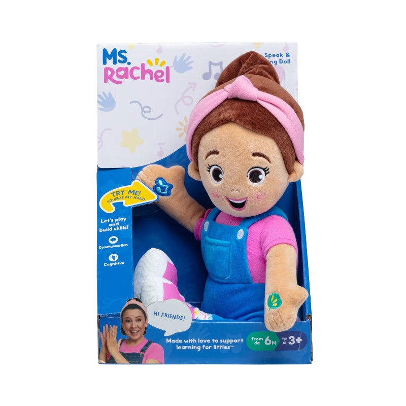 Spin Master - Ms. Rachel | Speak & Sing Doll