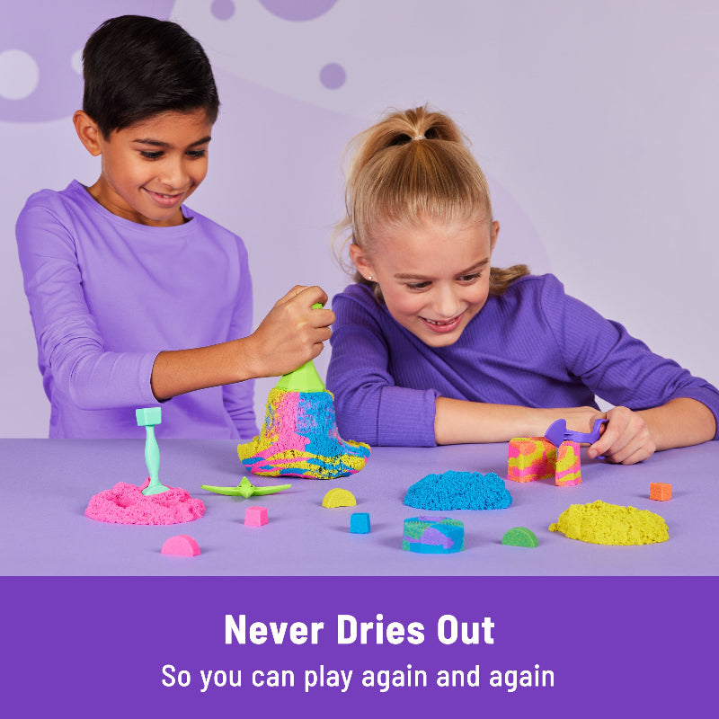 Spin Master - Kinetic Sand | Squish 'n Create Playset