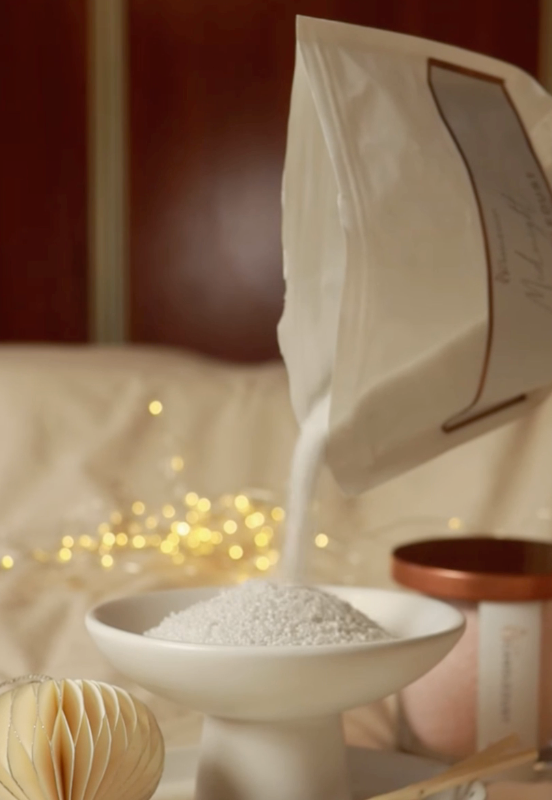 The Candle Dust - 330g Sand Candle | Breeze