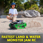 Spin Master - Monster Jam | All-Terrain RC Grave Digger Trax