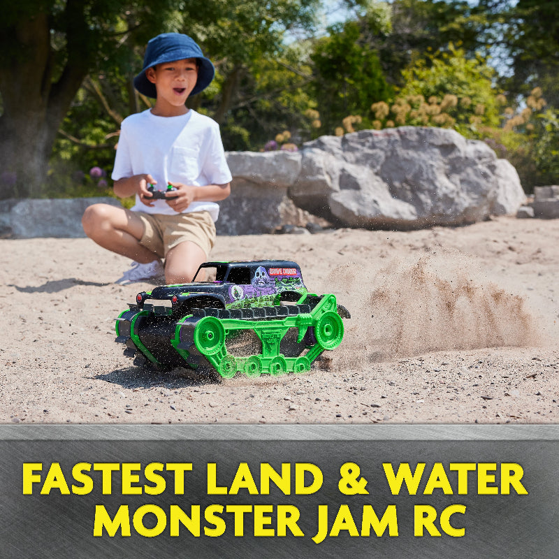 Spin Master - Monster Jam | All-Terrain RC Grave Digger Trax