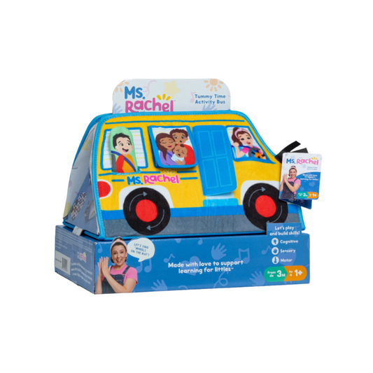Spin Master - Ms. Rachel | Tummy Time Activity Bus