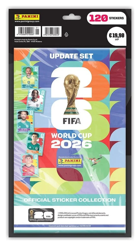 Fifa World Cup 2026 Sticker Update Set