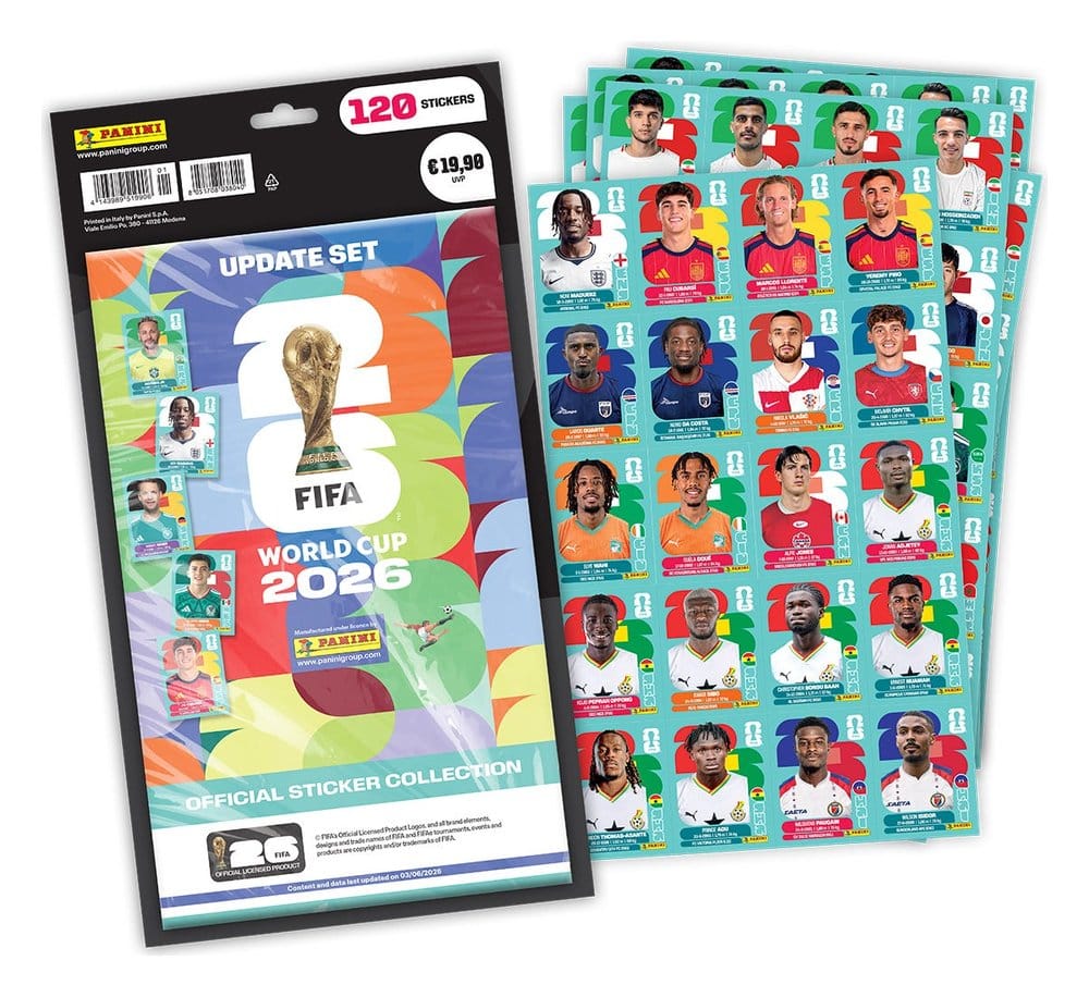 Fifa World Cup 2026 Sticker Update Set