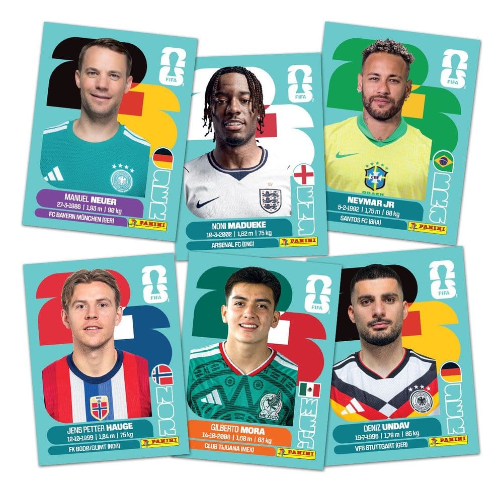 Fifa World Cup 2026 Sticker Update Set