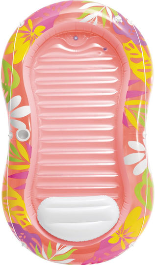 Intex Tropical Kids Inflatable Pool Mattress-pink