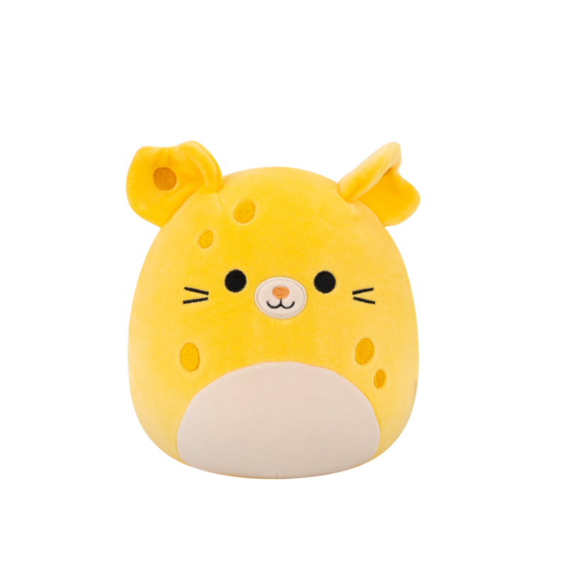 Squishmallows Amelia the Yellow Cheese Mouse