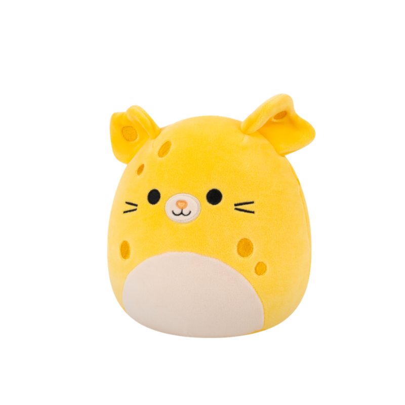 Squishmallows Amelia the Yellow Cheese Mouse
