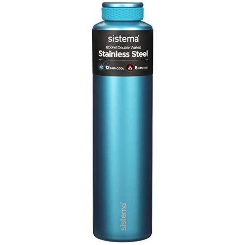 Sistema 600ml Chic Stainless Steel Bottle