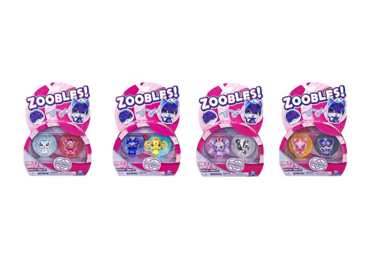 Spin Master - Zoobles & Happitat Animal 2 Pack