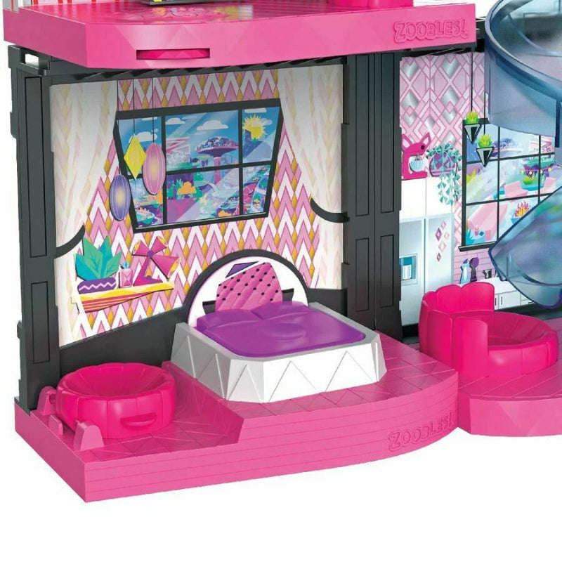 Spin Master - Zoobles | Magic Mansion Spinning Playset